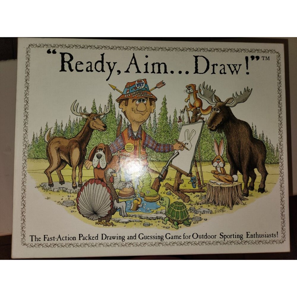 Vintage Ready Set Aim Board Game Brand New Mint In Box Rare Find